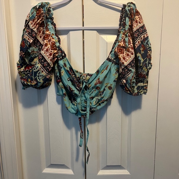 Free People size S cropped top - Picture 3 of 12